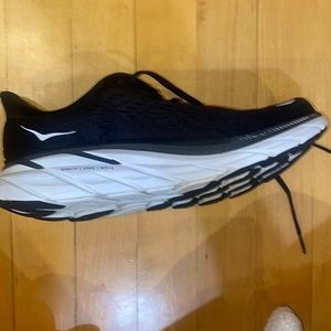 Hoka Clifton 8 black size 7.5 worn about 10x too small on me